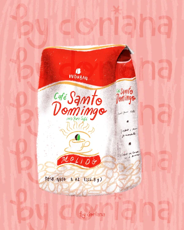 Café Santo Domingo – Edición Limitada Art Print - Image 3