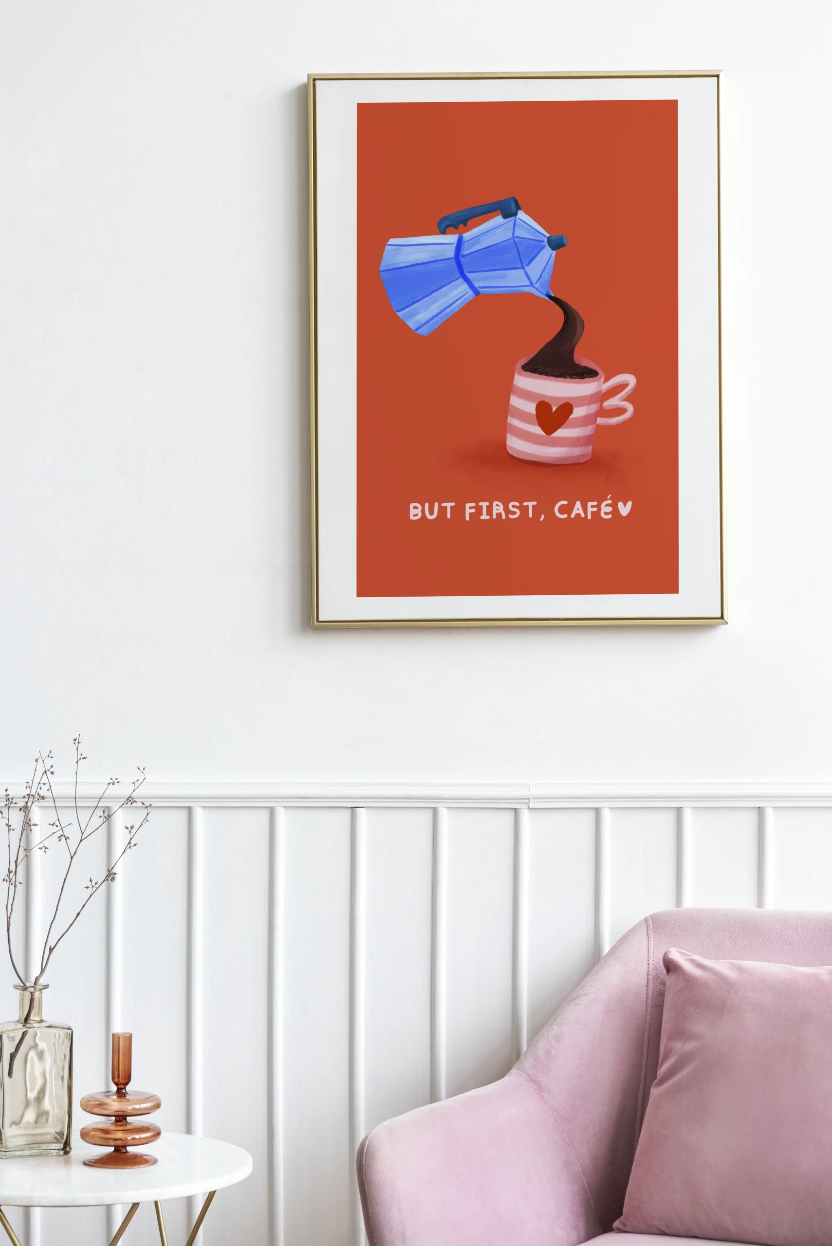 But First, Café – Edición Limitada Art Print - Image 4